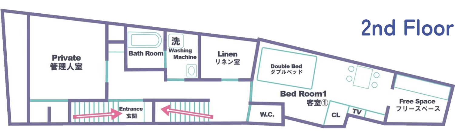 2階平面図